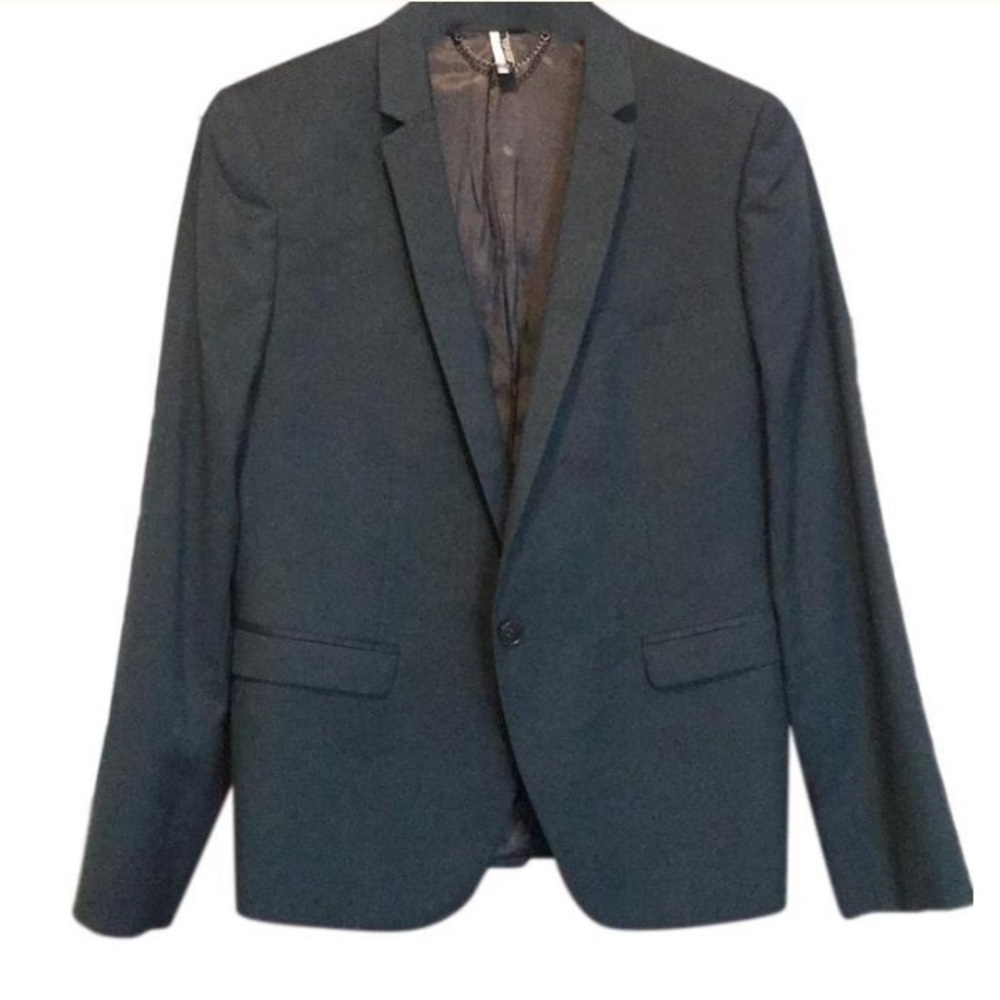 Topshop forest green blazer